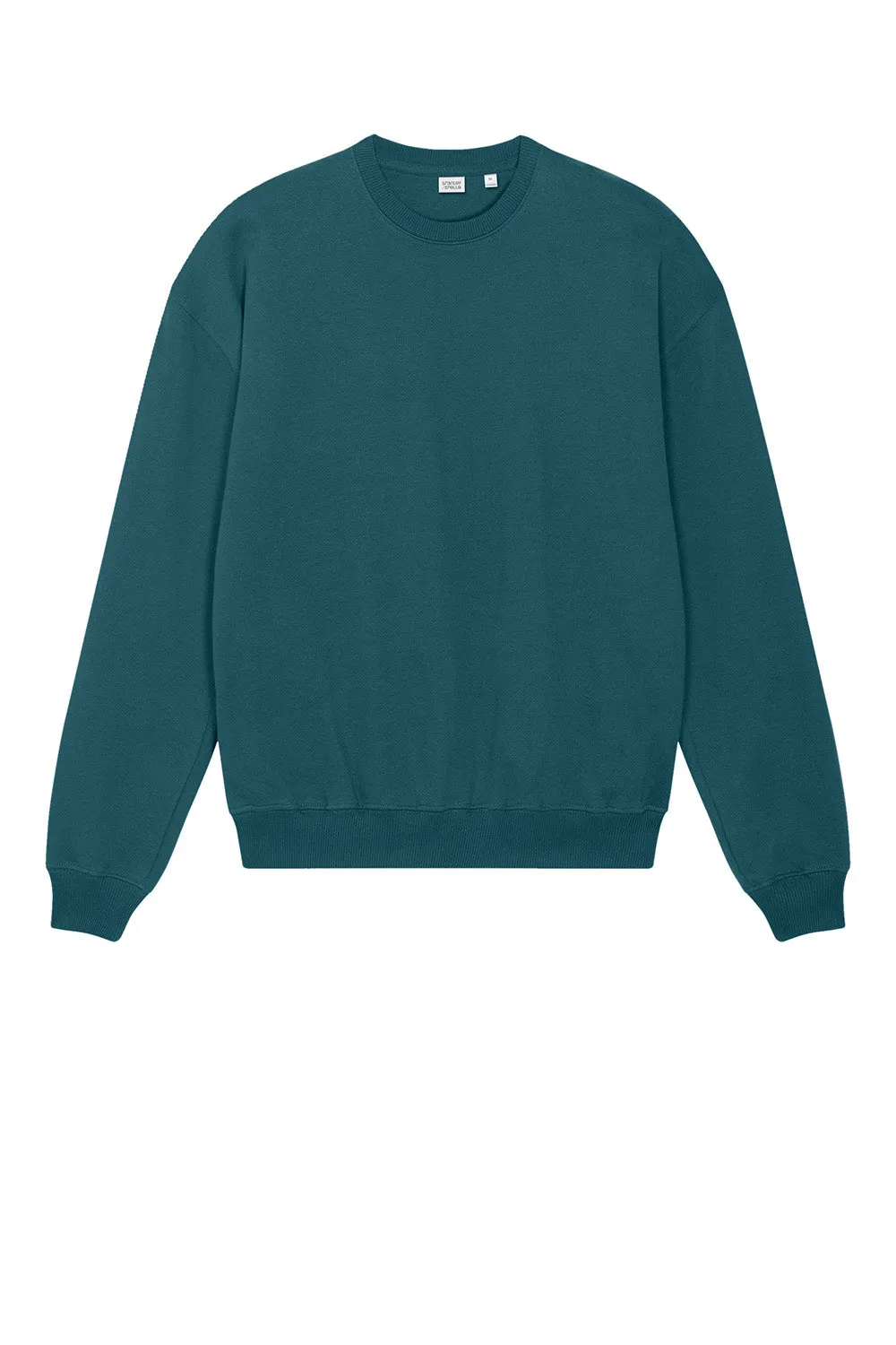 Stanley/Stella Mens Ledger Dry Crewneck Sweatshirt - Stargazer Blue