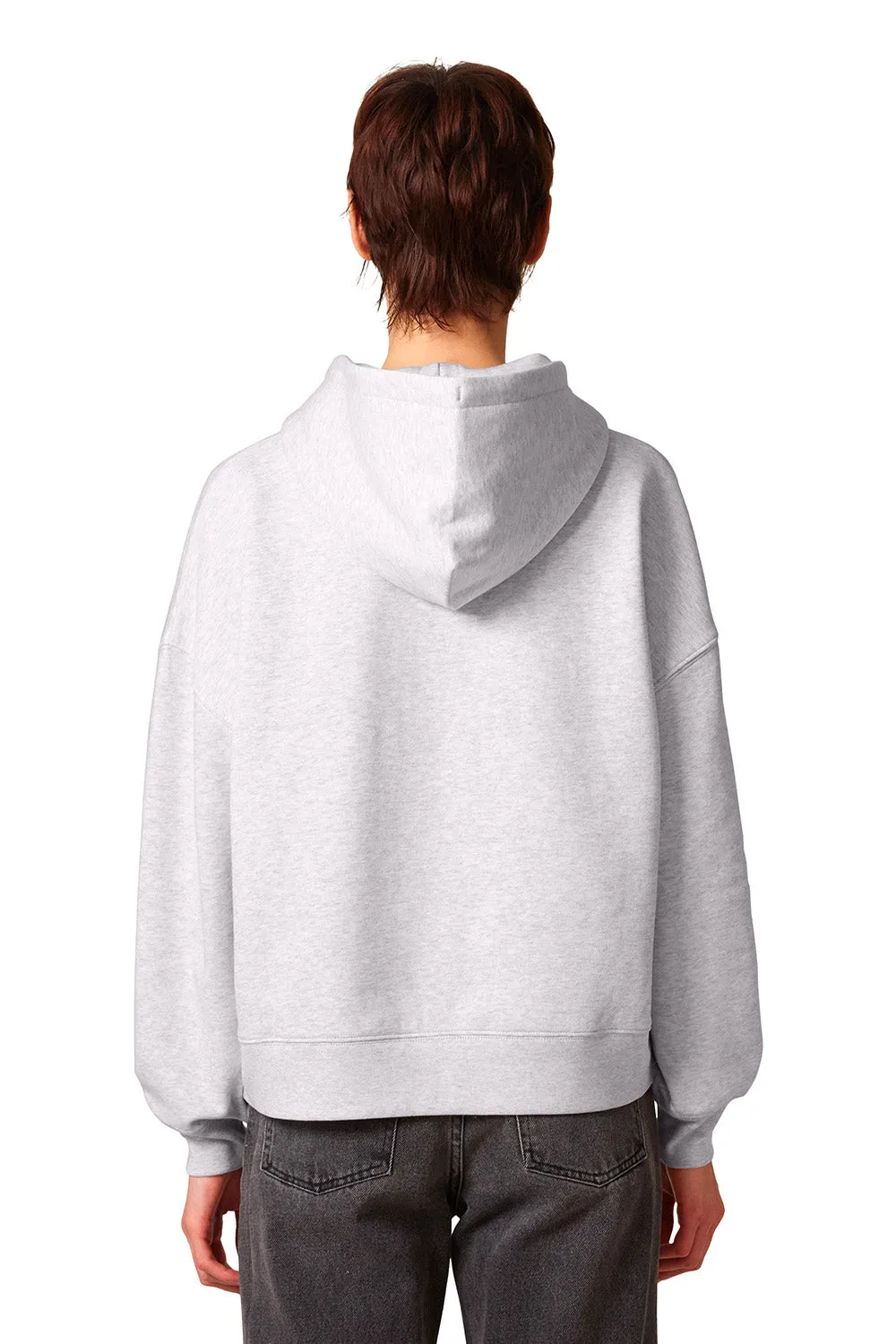 Stanley/Stella Womens Nora Hooded Sweatshirt Hoodie - Heather Cool Grey