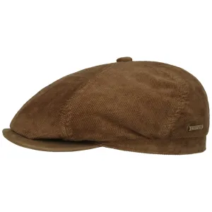 Stetson Accessories 6 Panel Cotton Structure Flat Cap by Stetson