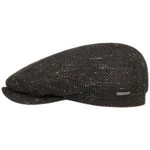 Stetson Accessories Bright Spots Cashmere Flat Cap by Stetson