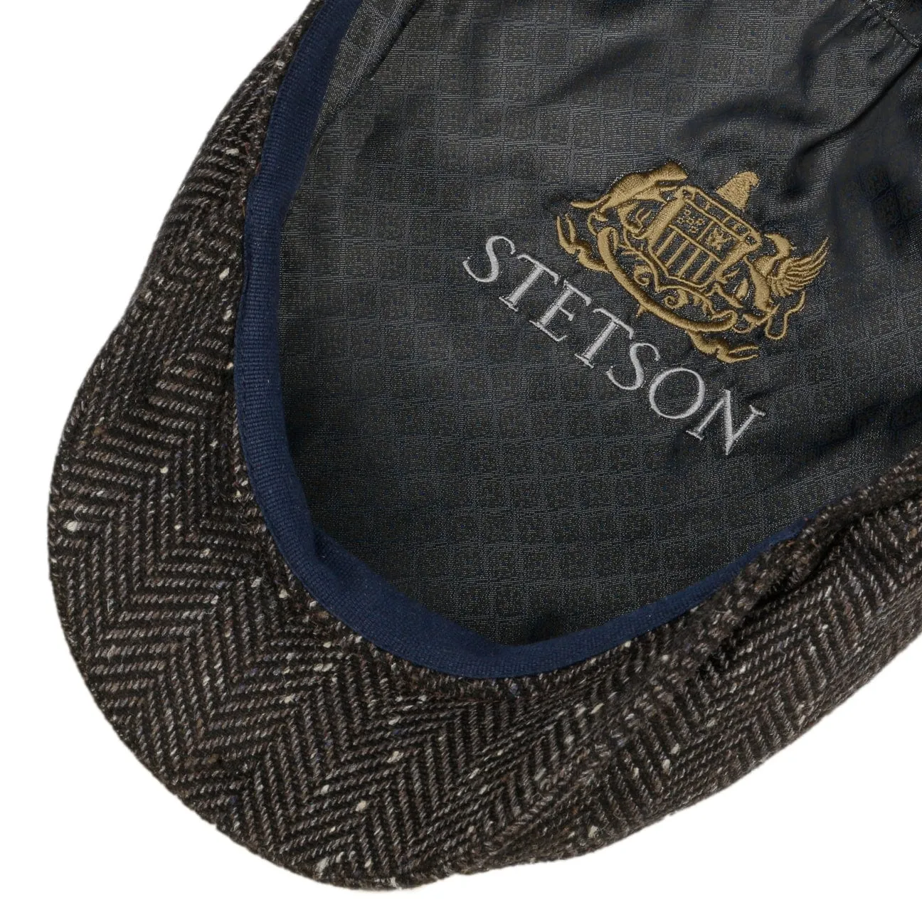 Stetson Accessories Bright Spots Cashmere Flat Cap by Stetson