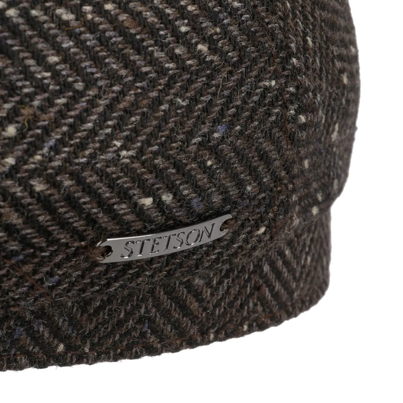 Stetson Accessories Bright Spots Cashmere Flat Cap by Stetson