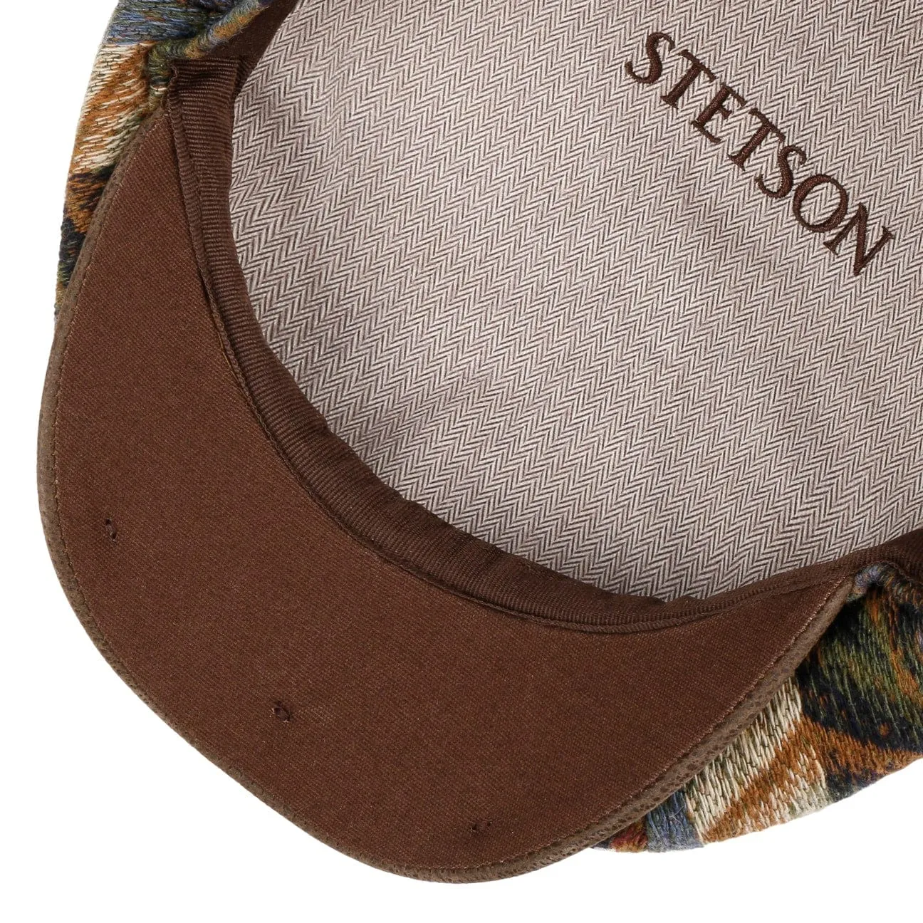 Stetson Accessories Hatteras Ethnic Jacquard Newsboy Cap by Stetson