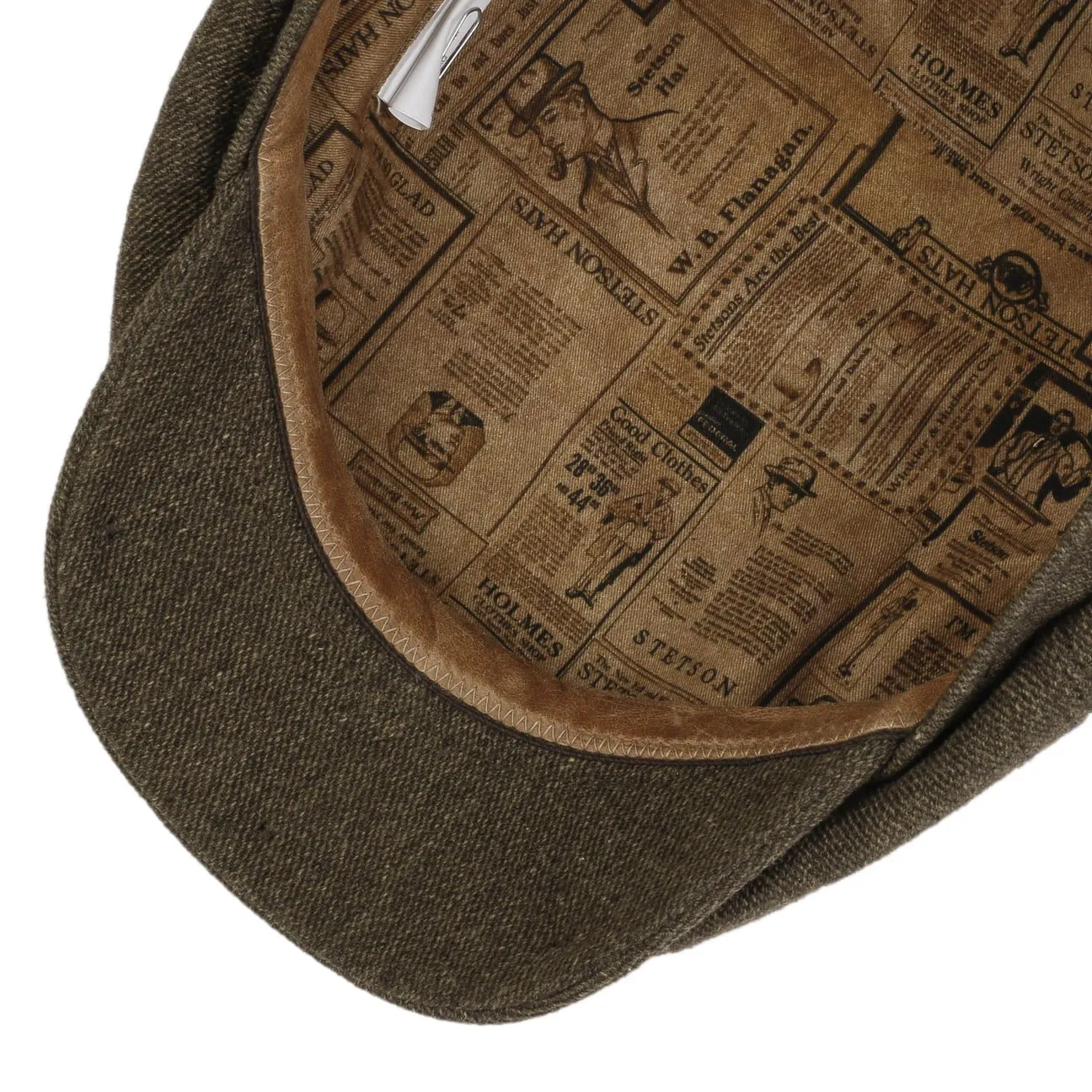 Stetson Accessories Hatteras Forestburg Flat Cap by Stetson