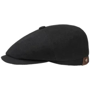 Stetson Accessories Hatteras Noir Newsboy cap by Stetson