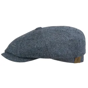 Stetson Accessories Hatteras Silk Flat Cap by Stetson