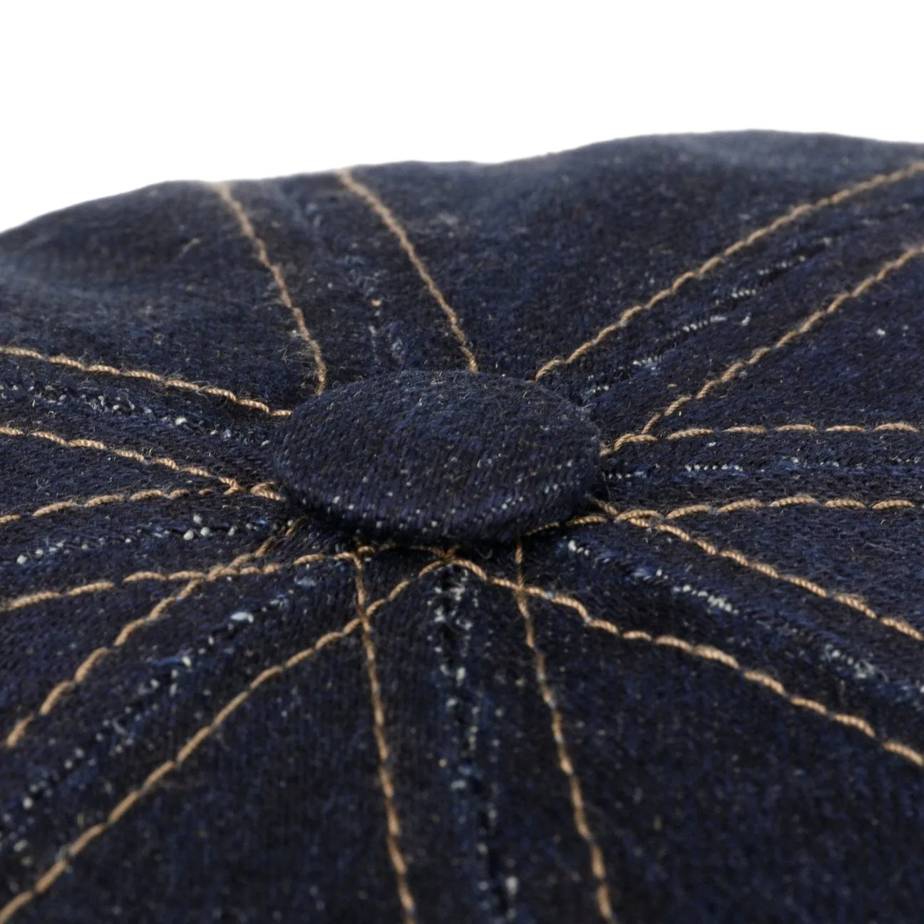 Stetson Accessories Hatteras Sustainable Denim Flat Cap by Stetson