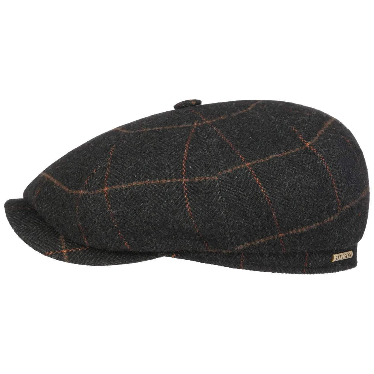 Stetson Accessories Hatteras Toscana Wool Flat Cap by Stetson