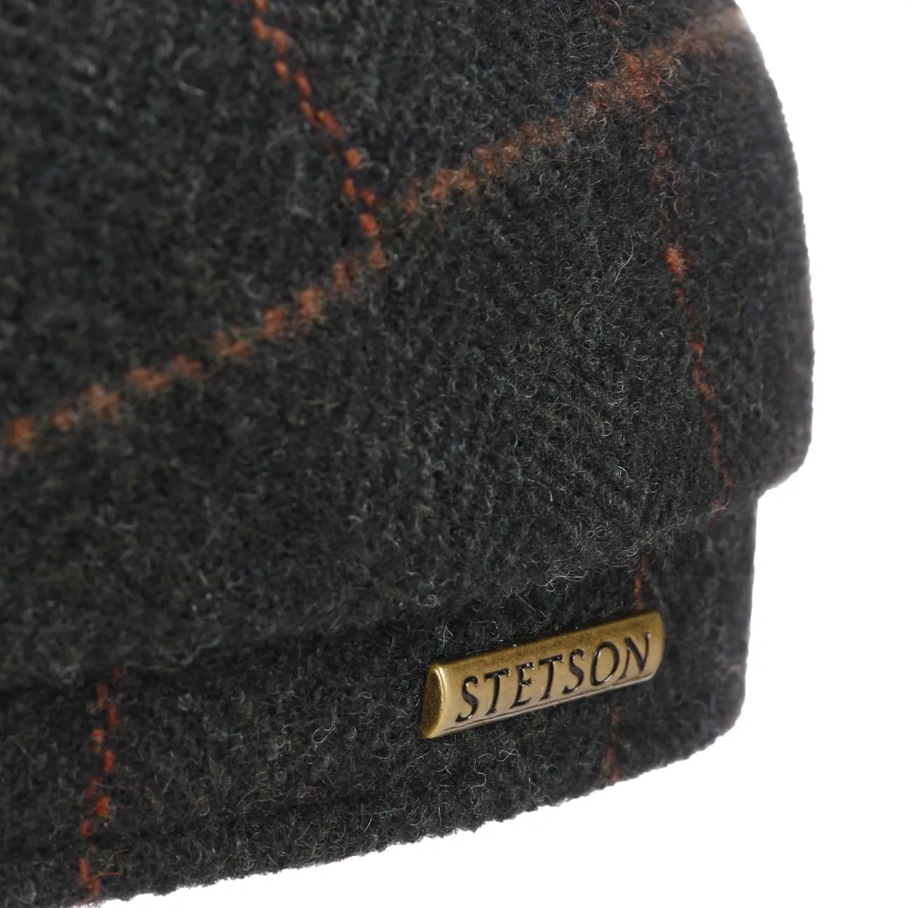 Stetson Accessories Hatteras Toscana Wool Flat Cap by Stetson