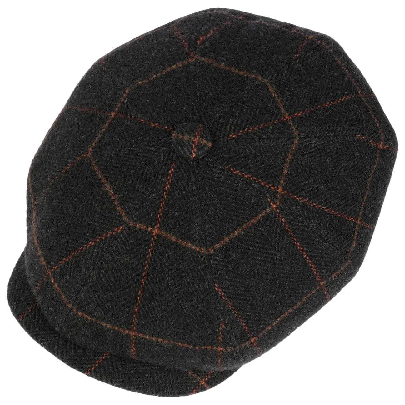 Stetson Accessories Hatteras Toscana Wool Flat Cap by Stetson