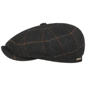Stetson Accessories Hatteras Toscana Wool Flat Cap by Stetson