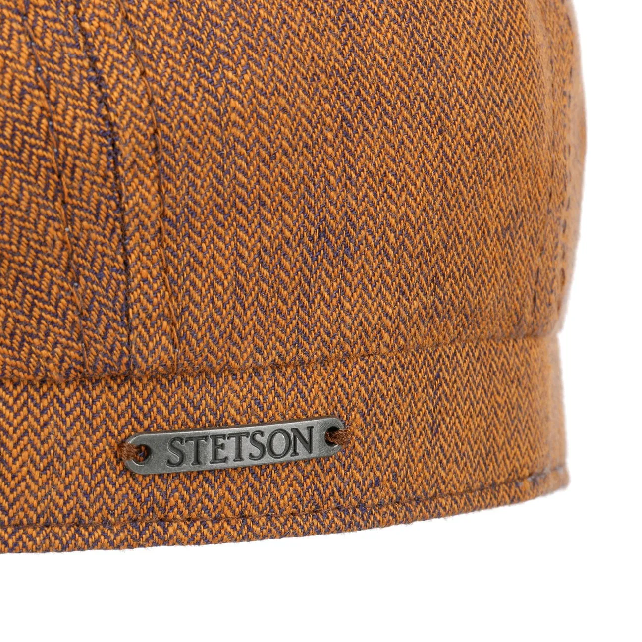Stetson Accessories Hatteras Uni Linen Flat Cap by Stetson