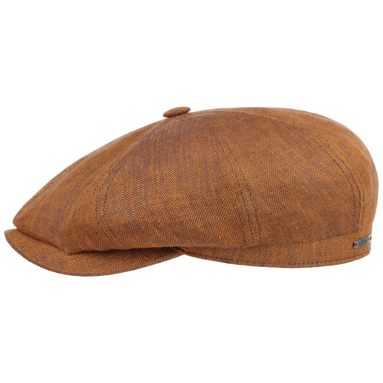 Stetson Accessories Hatteras Uni Linen Flat Cap by Stetson