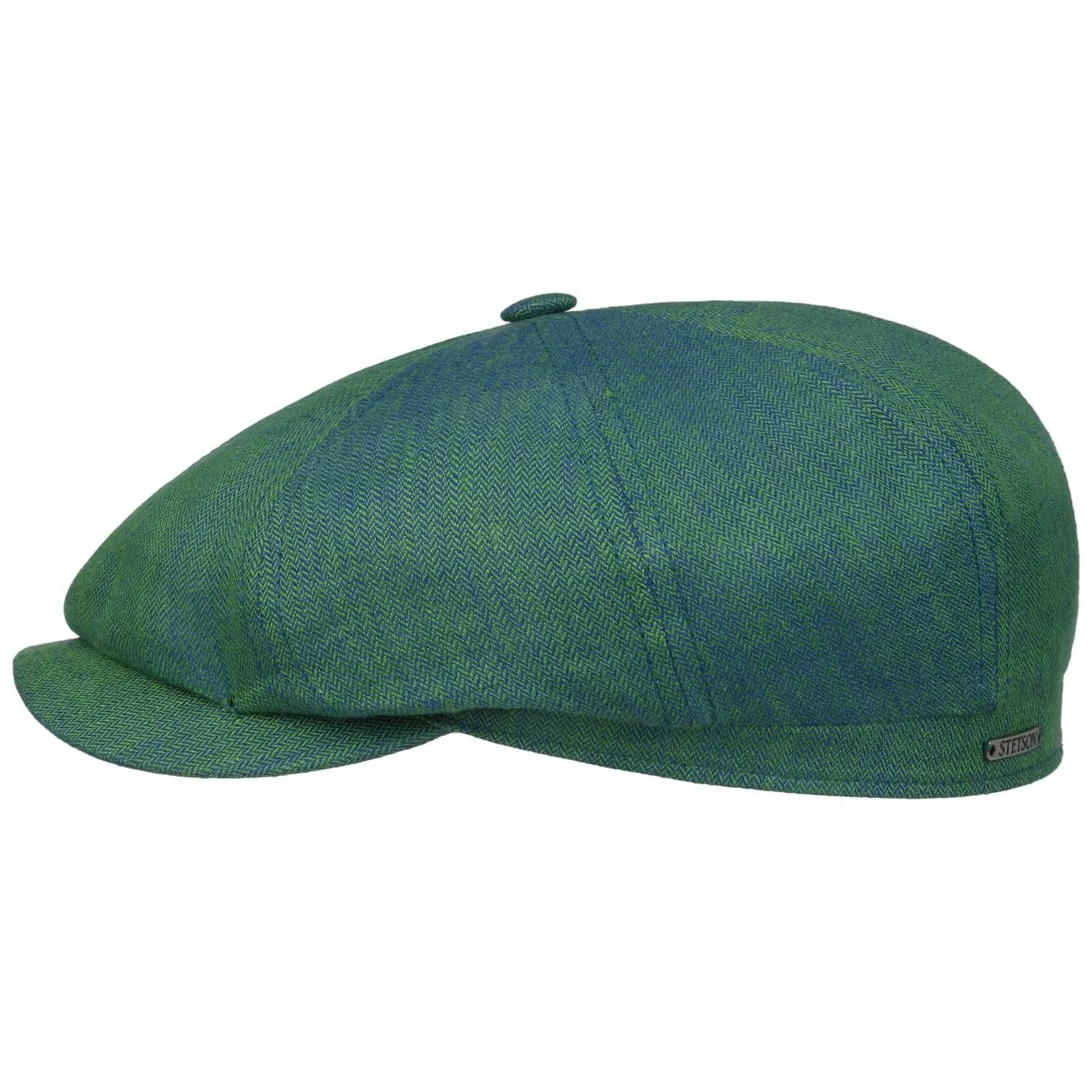 Stetson Accessories Hatteras Uni Linen Flat Cap by Stetson