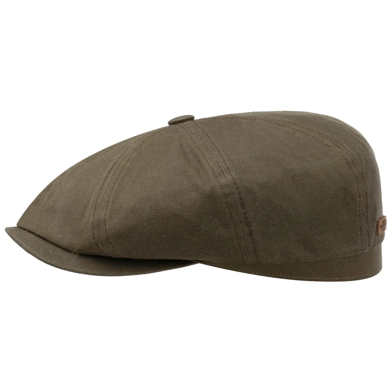 Stetson Accessories Hatteras Wax Flat Cap with Ear Flaps by Stetson