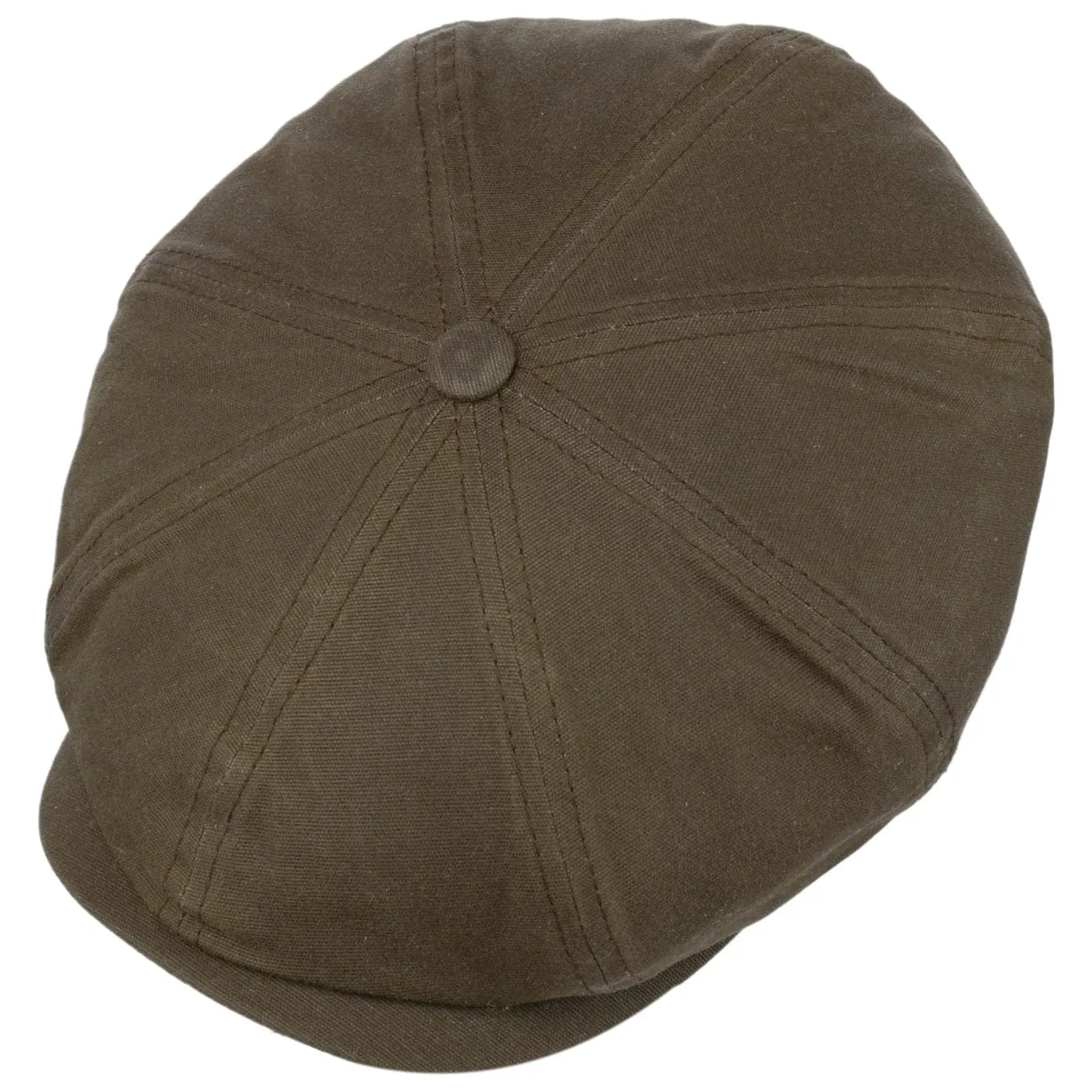 Stetson Accessories Hatteras Wax Flat Cap with Ear Flaps by Stetson