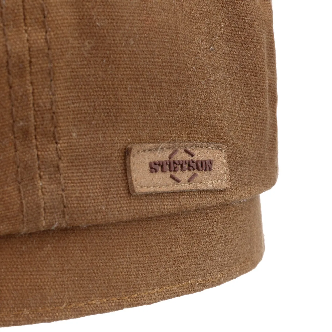 Stetson Accessories Hatteras Wax Flat Cap with Ear Flaps by Stetson