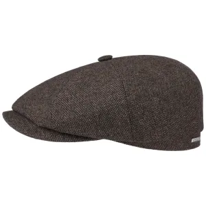 Stetson Accessories Hatteras Wool Mix Flat Cap by Stetson