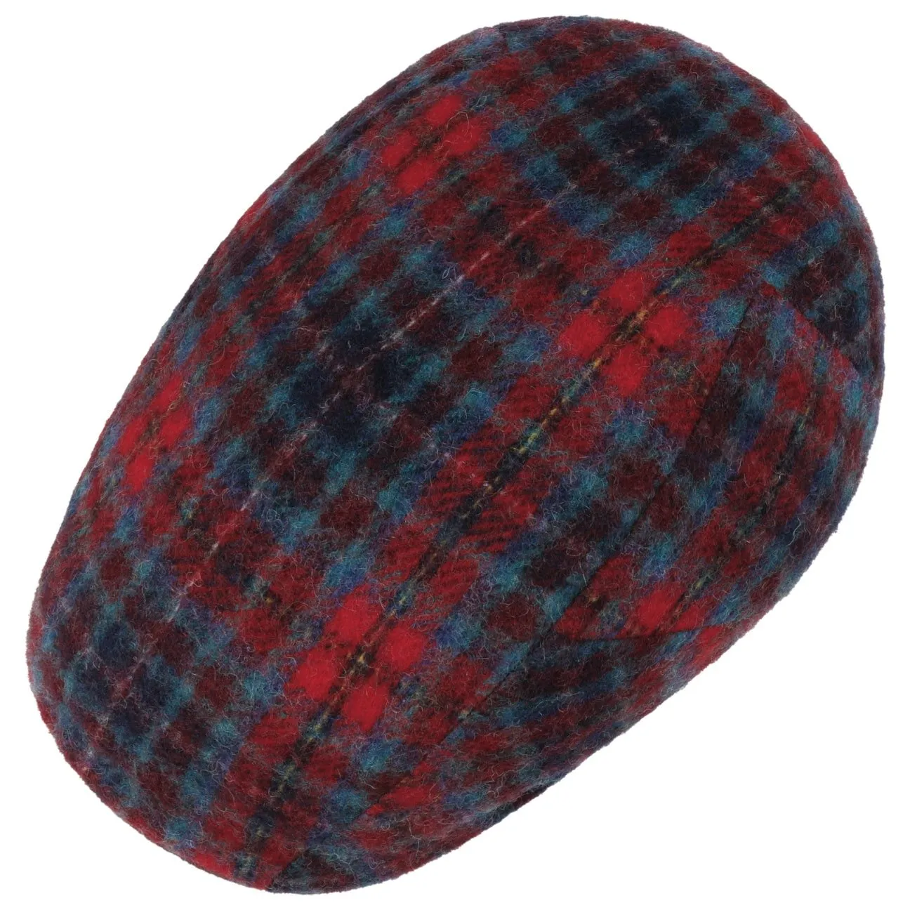 Stetson Accessories Karlsen Ivy Wool Check Flat Cap by Stetson
