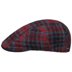 Stetson Accessories Karlsen Ivy Wool Check Flat Cap by Stetson