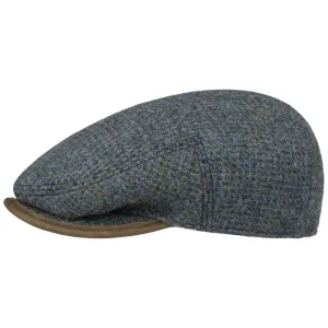 Stetson Accessories Kent Virgin Wool Harris Tweed Flat Cap by Stetson