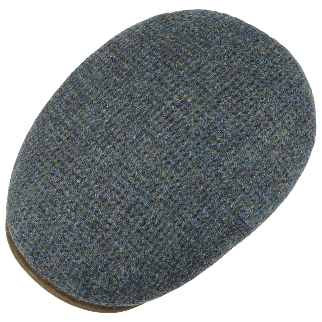 Stetson Accessories Kent Virgin Wool Harris Tweed Flat Cap by Stetson