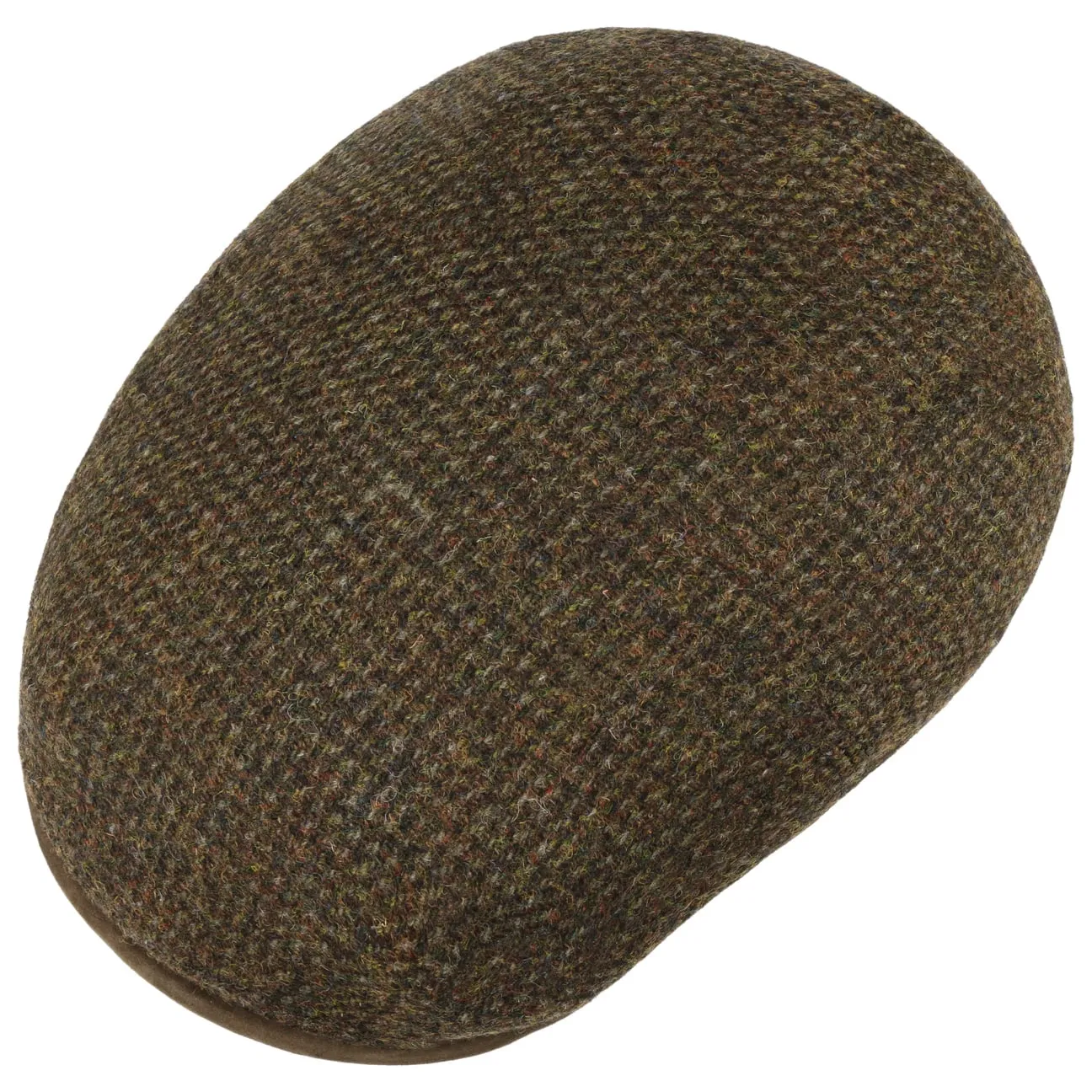 Stetson Accessories Kent Virgin Wool Harris Tweed Flat Cap by Stetson