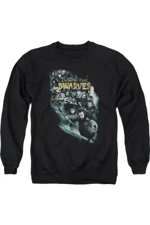 The Hobbit Company Of Dwarves Adult Crewneck Sweatshirt
