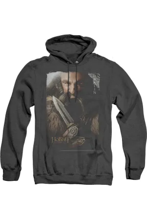 The Hobbit Dwalin Adult Heather Hoodie / Hooded Sweatshirt