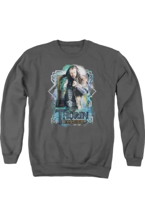 The Hobbit Thorin Oakenshield Adult Crewneck Sweatshirt