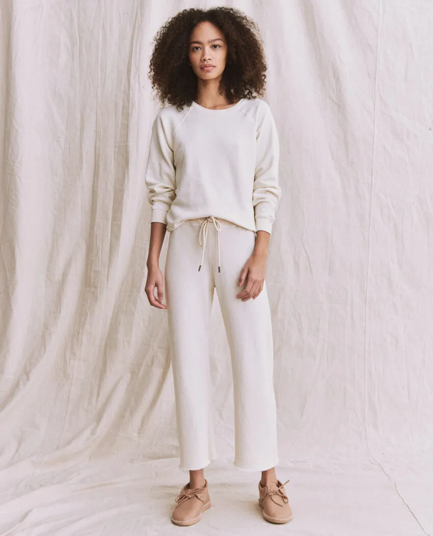 The Shrunken Sweatshirt. -- Washed White