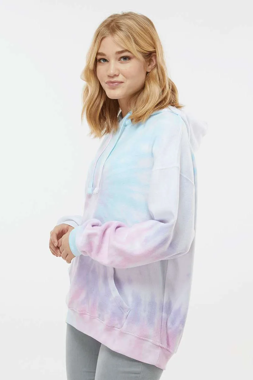Tie-Dye Mens Cloud Hooded Sweatshirt Hoodie w/ Pouch Pocket - Unicorn