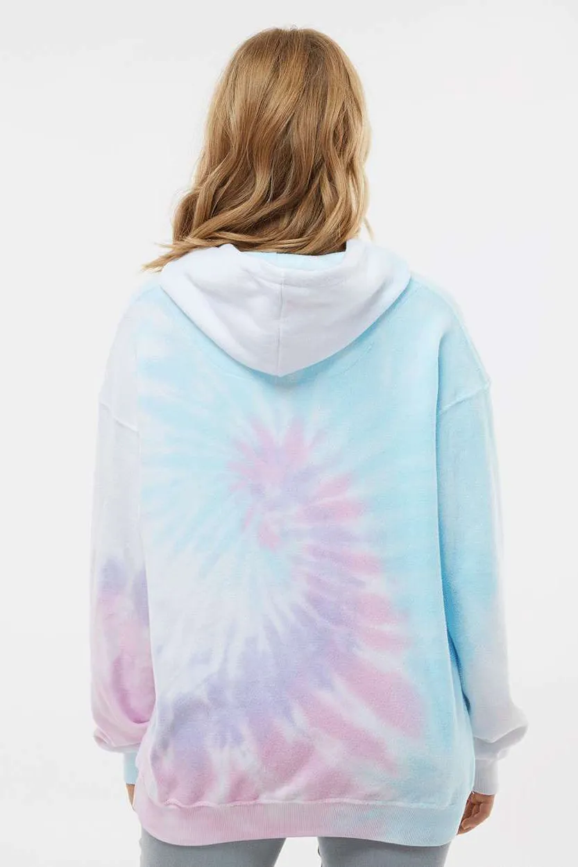 Tie-Dye Mens Cloud Hooded Sweatshirt Hoodie w/ Pouch Pocket - Unicorn