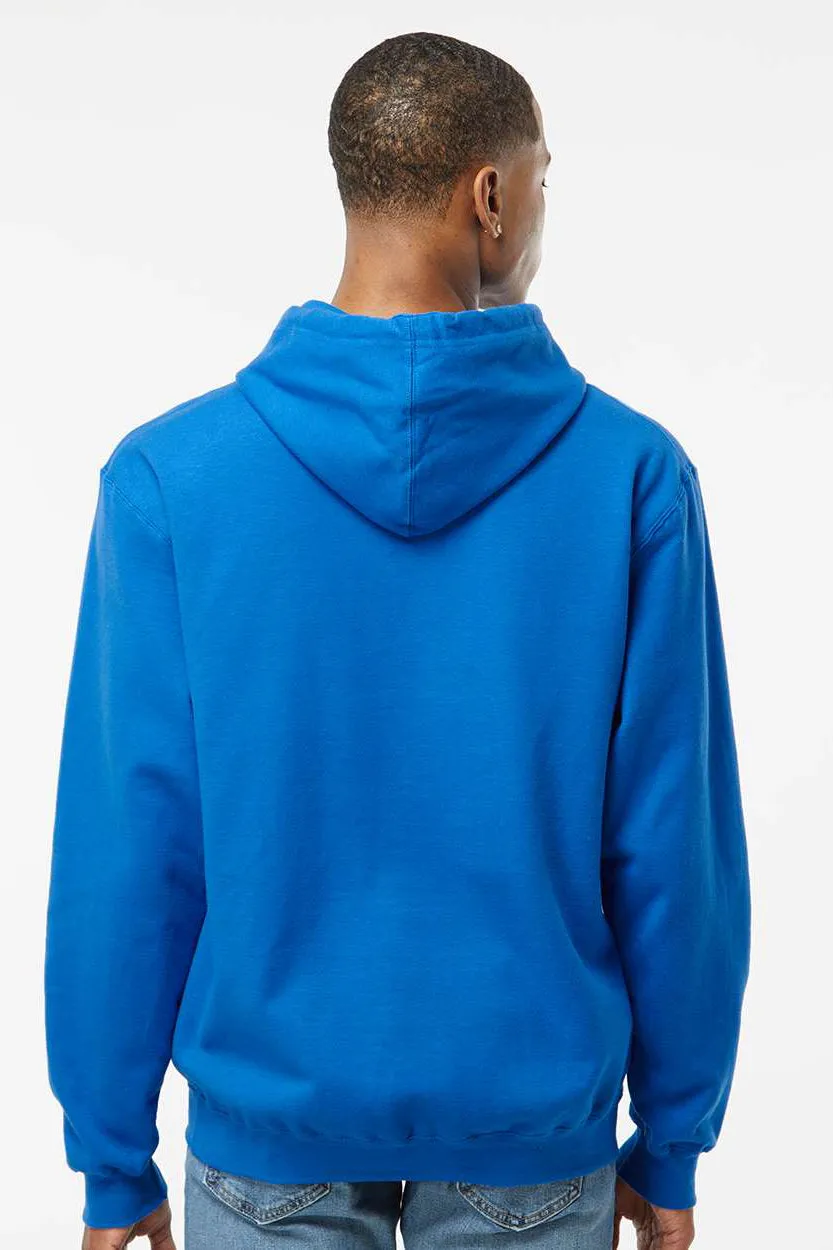 Tultex Mens Fleece Hooded Sweatshirt Hoodie w/ Pouch Pocket - Royal Blue