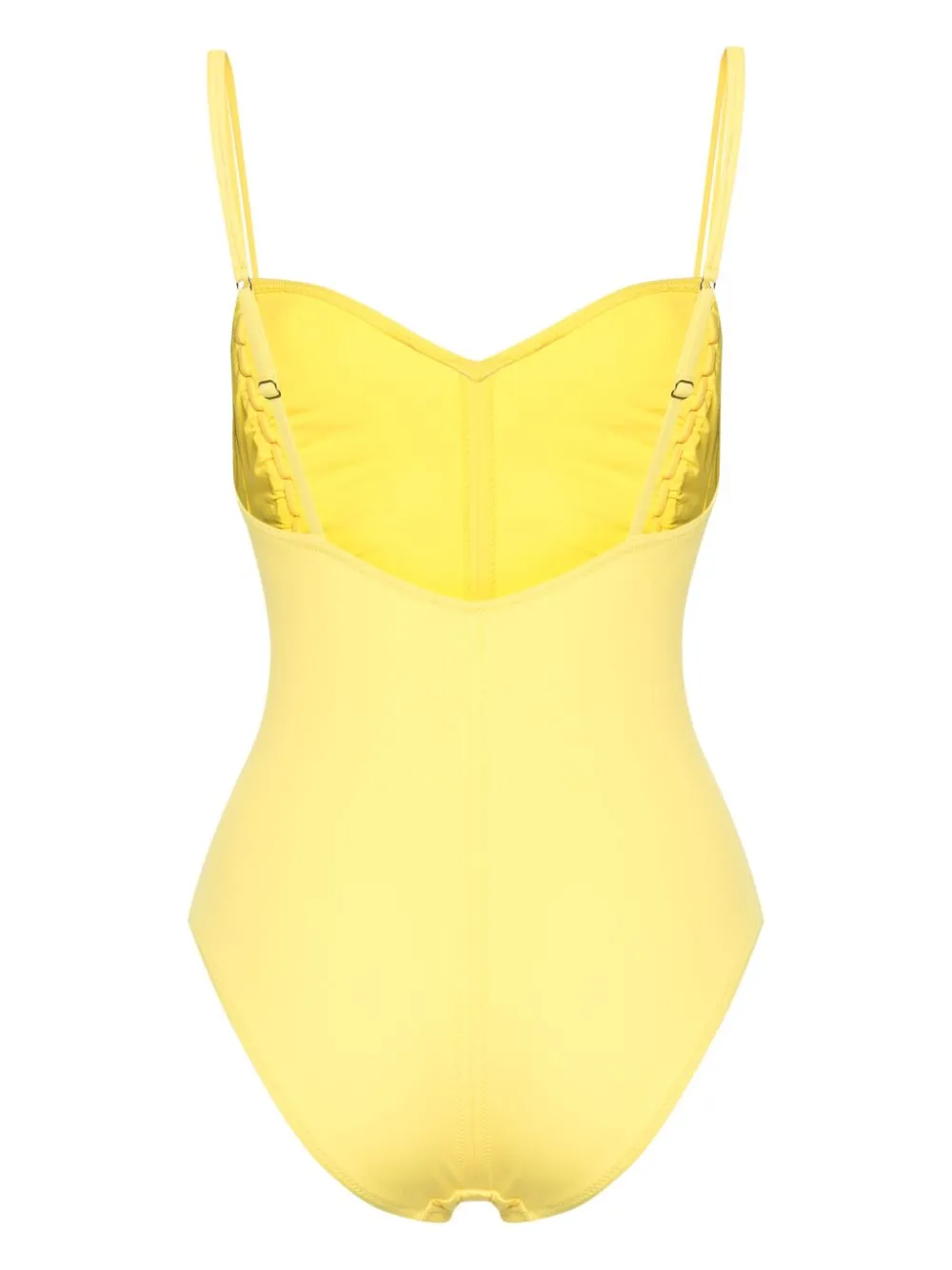 Ulla Johnson Women Almira Maillot Limonite One Piece Swimsuit