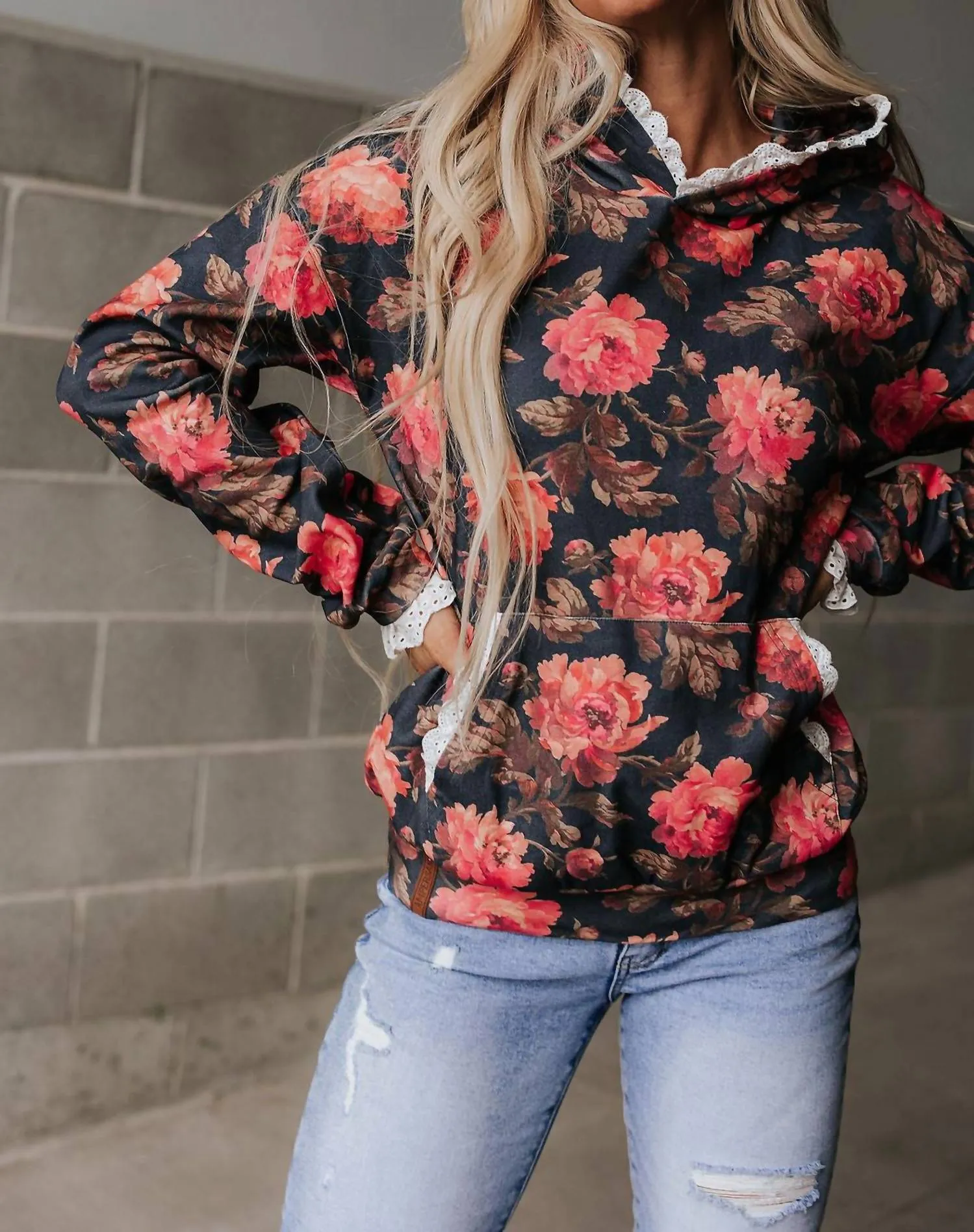 University Hoodie In Kiss Goodnight