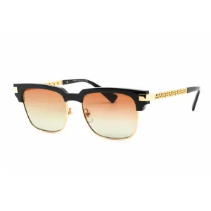 Versace Unisex Sunglasses - Black Plastic Rectangular Shape Frame | 0VE4447 GB1/E8 Versace Sunglasses