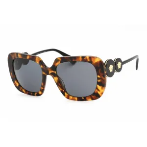 Versace Women's Sunglasses - Fixed Nose Pads Light Havana Plastic | 0VE4434 511987 Versace Sunglasses