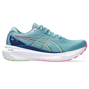Women's Asics Gel-Kayano 30 Gris Blue / Lime Green