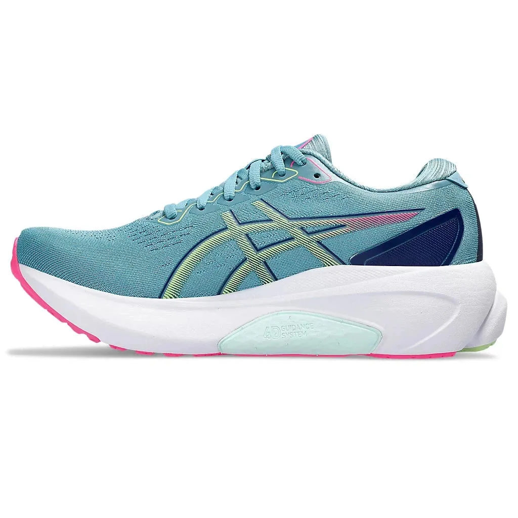 Women's Asics Gel-Kayano 30 Gris Blue / Lime Green
