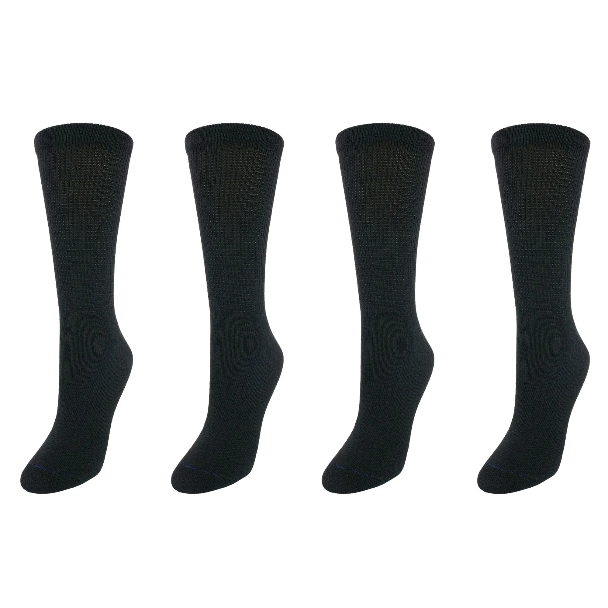 Women's Diabetes & Circulatory Crew Socks (4 Pair Pack)