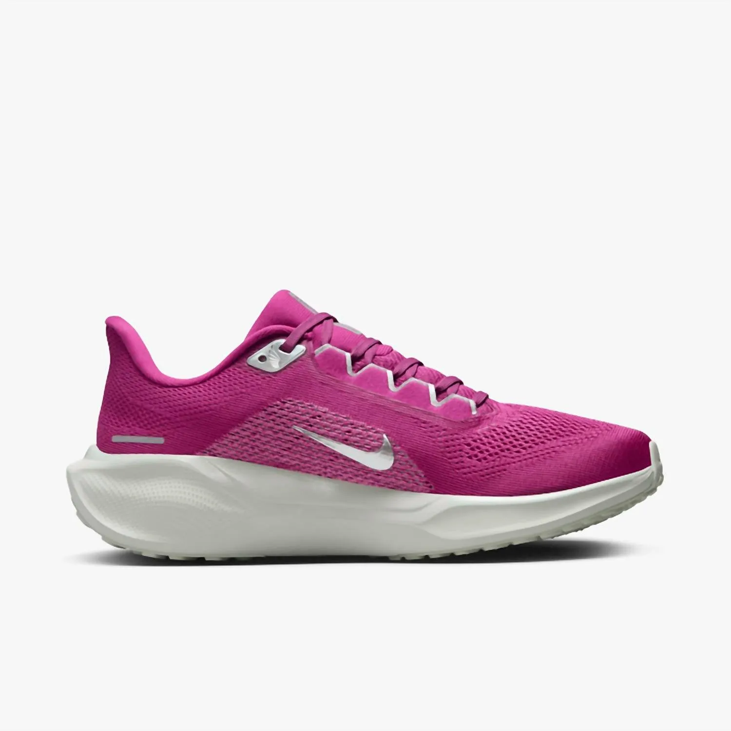 Women's Pegasus 41 Prm Shoes In Hot Fuchsia/light Silver