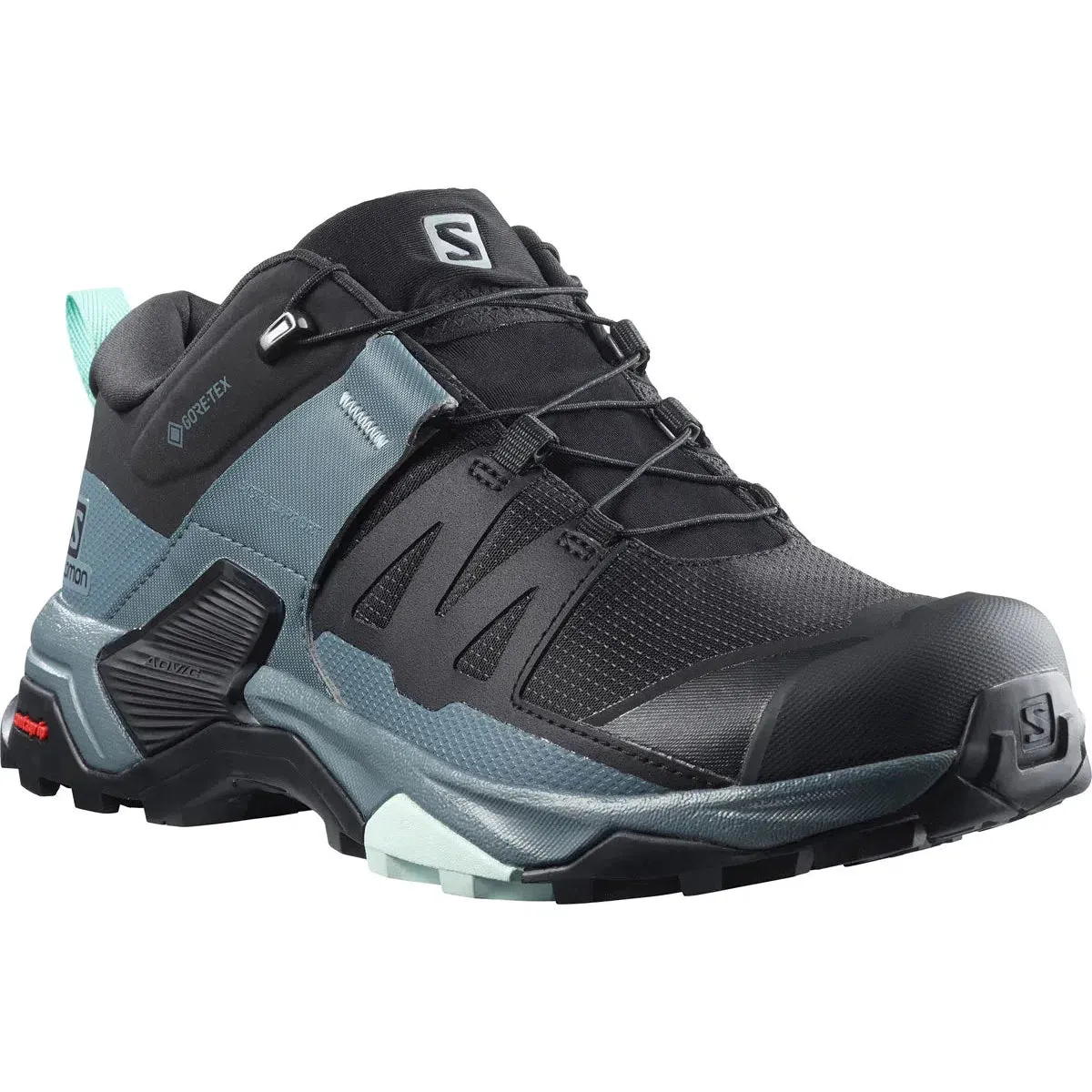 Women's Salomon X Ultra 4 GTX  Black/Stormw/Opal