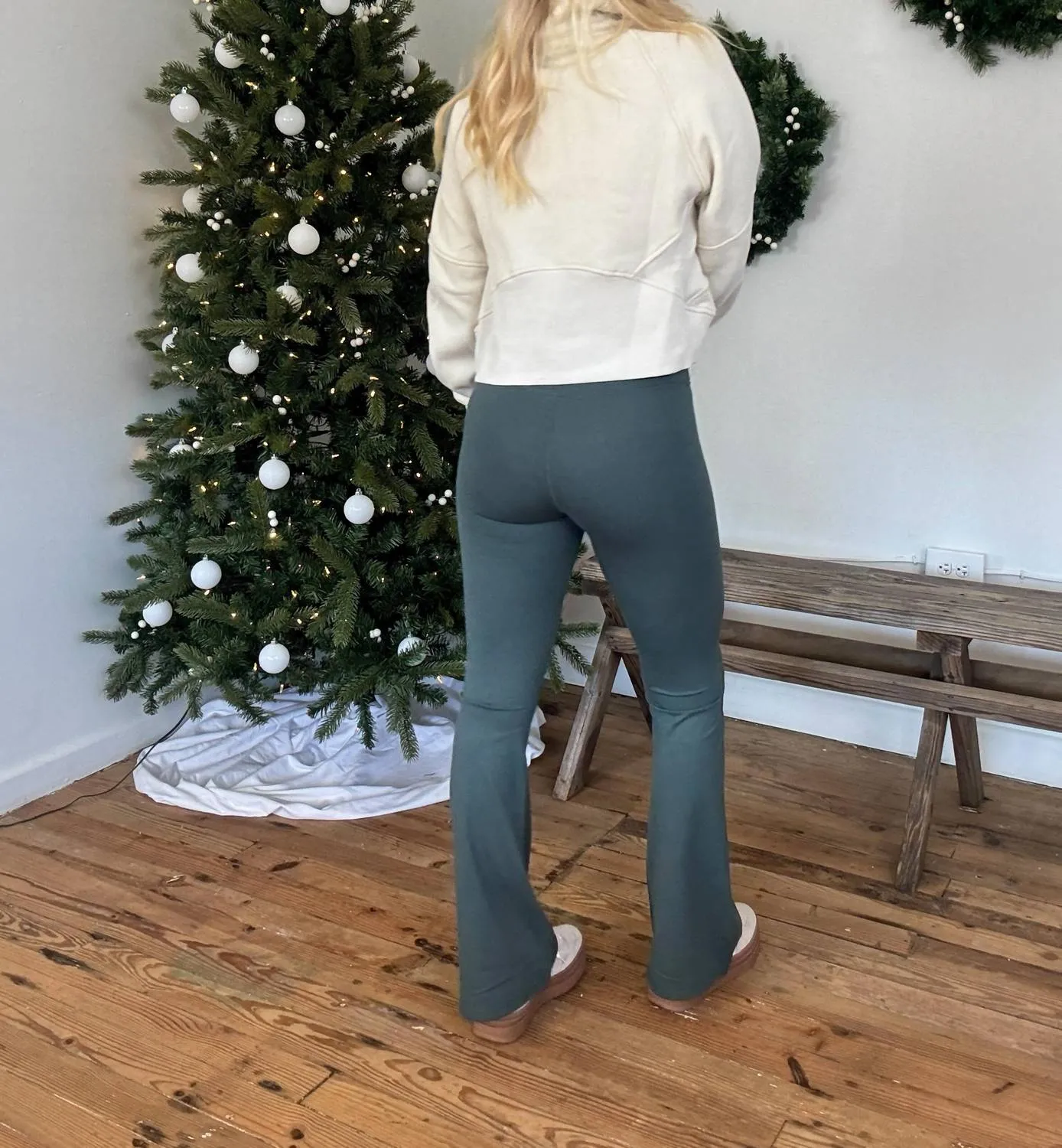 Zoey Half Zip Sweatshirt In Bone